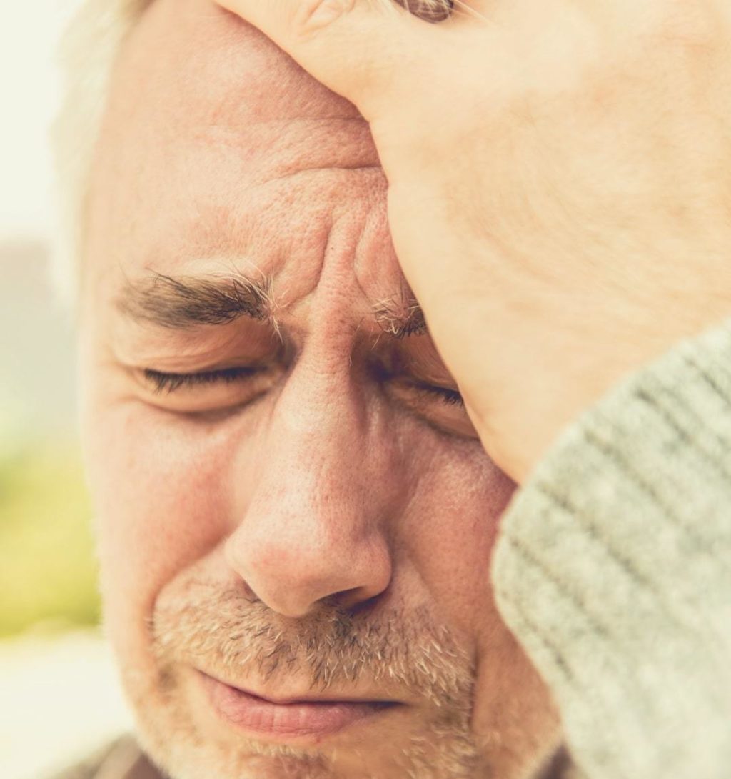 distressed-old-man Learn Why Do Panic Attacks Occur and the Signs and Symptoms and Treatment Options for Panic Disorder.