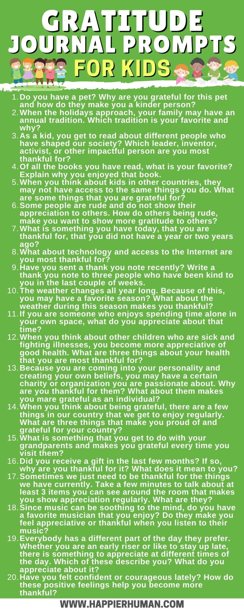 gratitude journal prompts pdf | gratitude journal prompts for elementary students | gratitude journal for elementary students