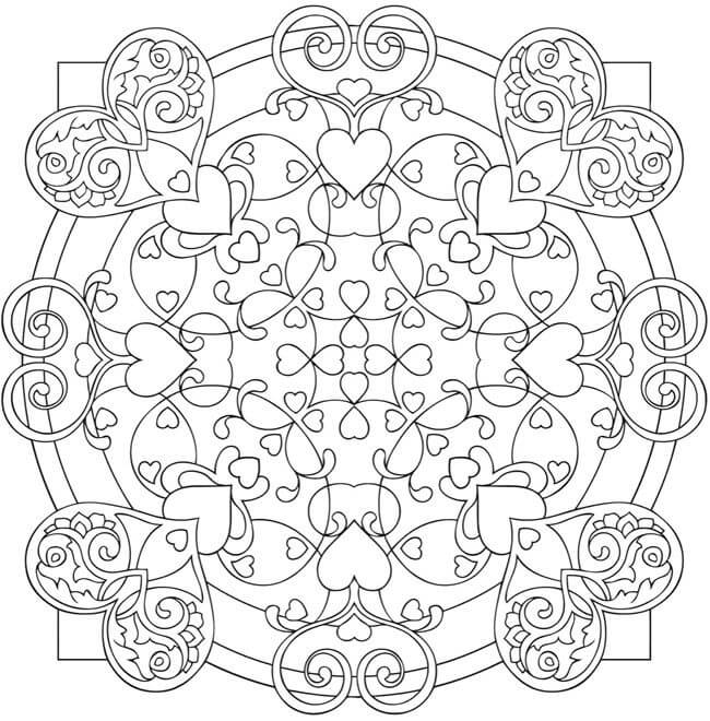 heart coloring pages printable | heart coloring pages for adults | heart coloring pages for adults