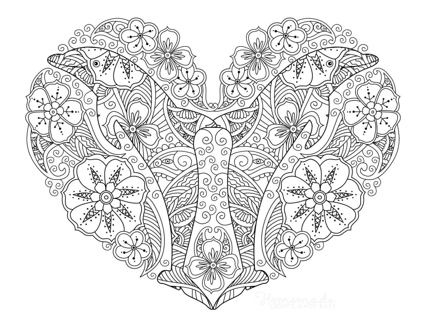 heart coloring pages for adults | love coloring pages for adults | heart coloring pages anatomy