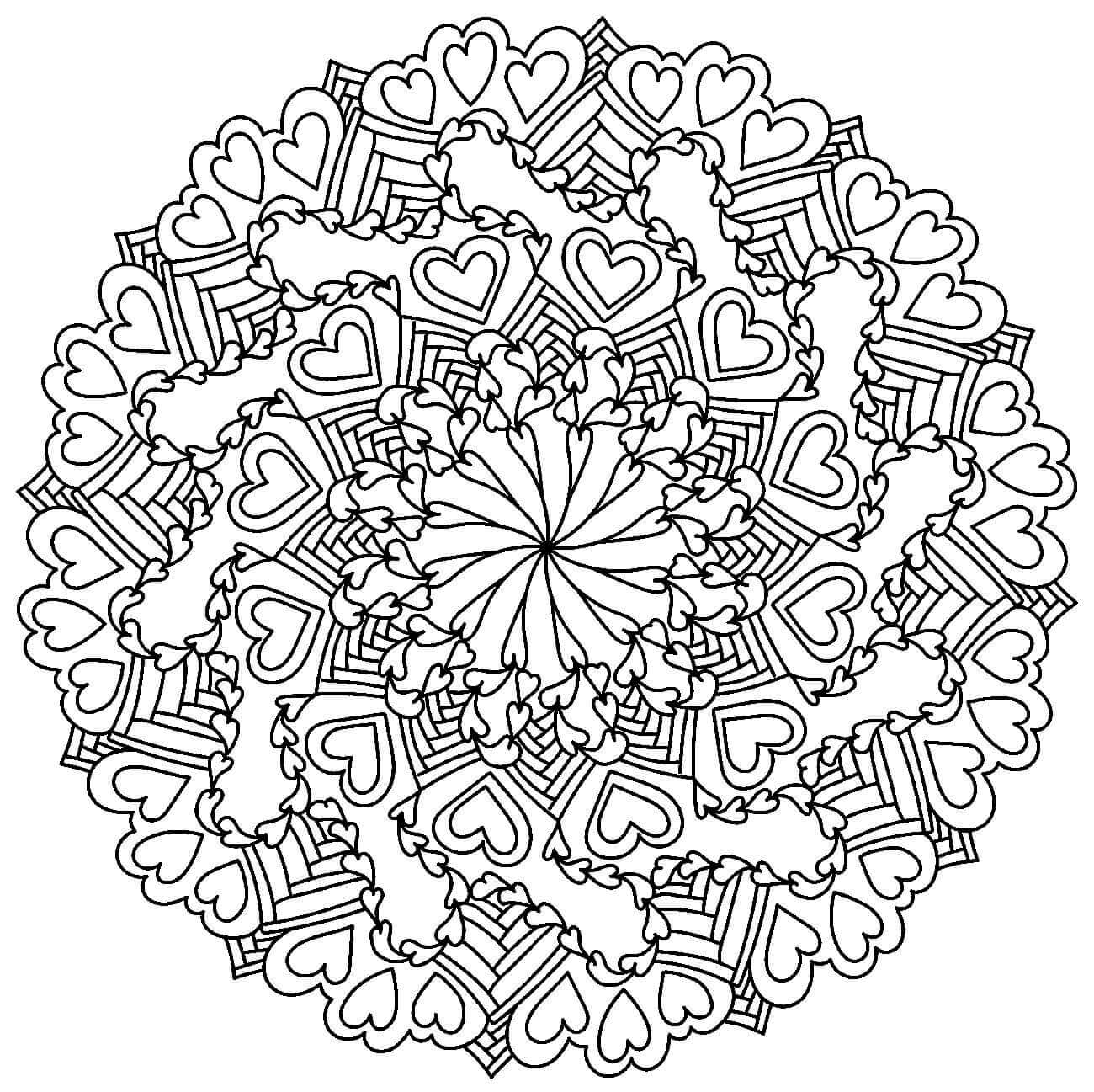 heart coloring pages for adults | heart coloring pages printable | heart anatomy coloring pages for adults