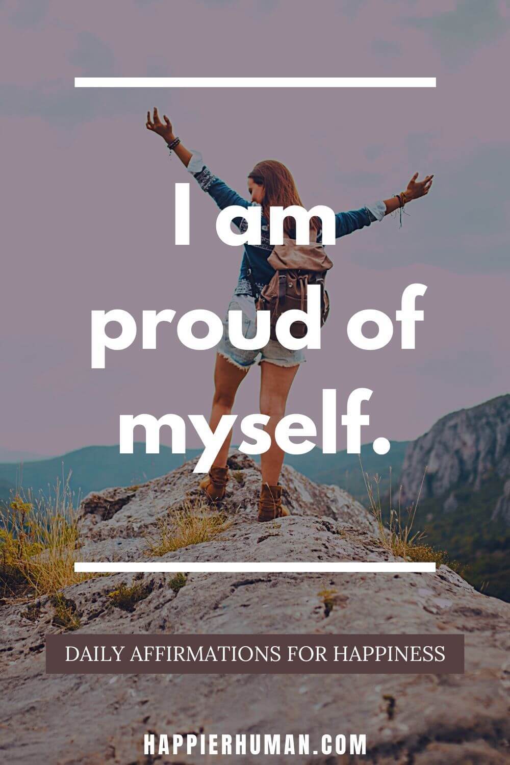 Daily Affirmations for Happiness - I am proud of myself. | what is the most powerful affirmation | how often should you say affirmations | what to say when you talk to yourself affirmations #affirmationsofthemind #happy #joyful